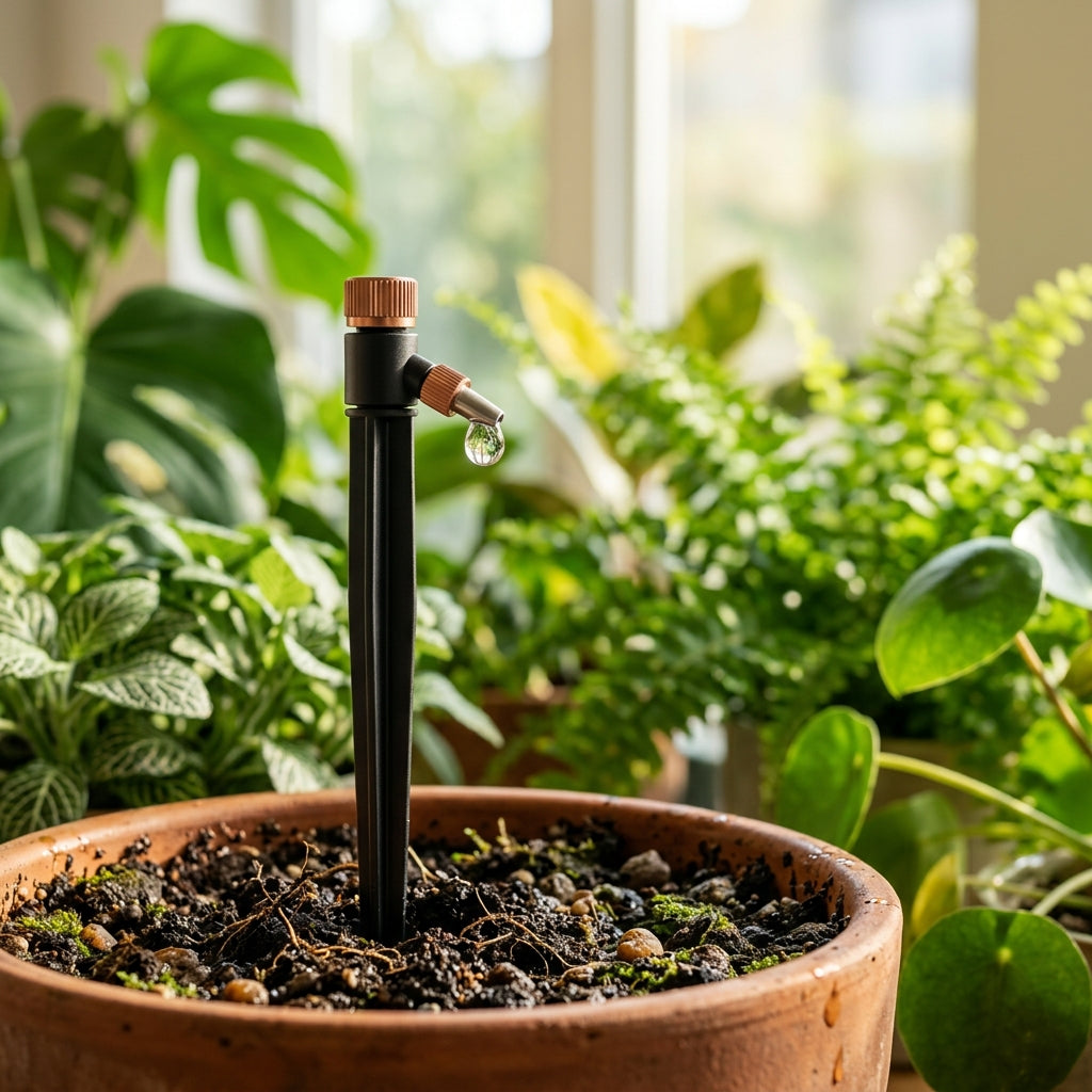 Micro-irrigazione per vasi singole: Niente sprechi in balcone