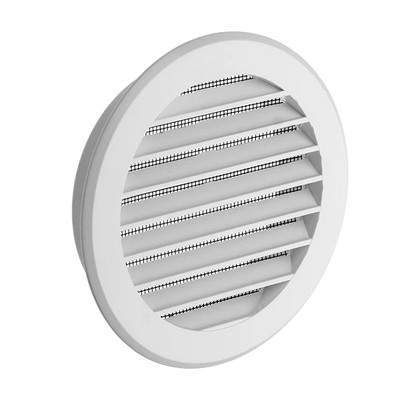 Griglia Ventilazione Circolare 120mm Bianca ELMARK | EK