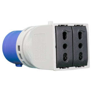 Adattatore Bivalente Marlanvil 2 Prese 10/16A 230V - Sicurezza e Versatilità per Casa e Ufficio