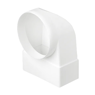 Raccordo 90° Tondo-Piatto 100mm/110x55mm ELMARK | EK