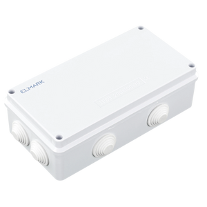 Cassetta di Derivazione Esterno Perforata Elmark IP65 200x100x70mm - Protezione Cavi Elettrici e Ventilazione Ottimale