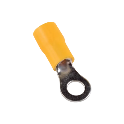 Capocorda a Occhiello Isolato Giallo 5.5mm² - Kit 100pz EK