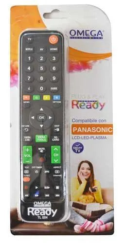 Telecomando Universale Panasonic Viera Omega Elettrico - Pronto all'uso, senza installazione per TV LCD e 3D - Garanzia 2 anni