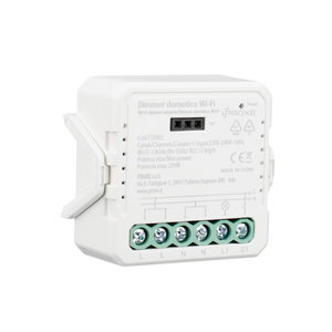 Dimmer Wi-Fi Proxe Smart per Singolo Carico 150W - Controllo App e Vocale Alexa Google Assistant - Installazione Incasso 503 per Casa Intelligente