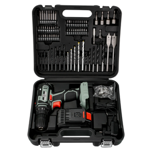 Kit Trapano Avvitatore Kombo 12V Cordless con Batteria Litio e 79 Accessori Professionali - Soluzione Completa per Fai da Te e Lavori Domestici