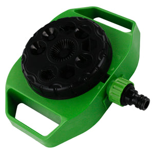 Irrigatore Rotante 8 Getti per Giardino, Prato e Aiuole - Copertura 360° Regolabile, Resistente UV e Alta Portata