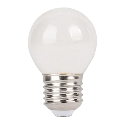Lampadina LED G45 4.5W E27 4000K Luce Naturale | Filamento Vintage, Risparmio Energetico e Lunga Durata per Ambienti Moderni