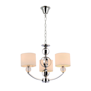 Lampadario Maya 3 Luci Cromo ELMARK | Design Elegante
