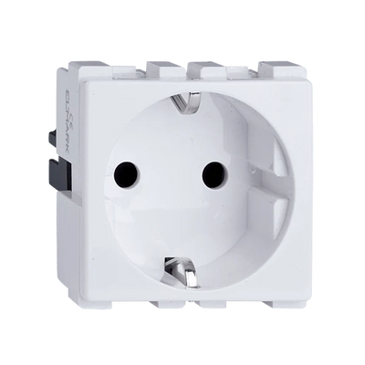 Presa Elettrica Schuko 16A Serie Lecce Bianca | EK