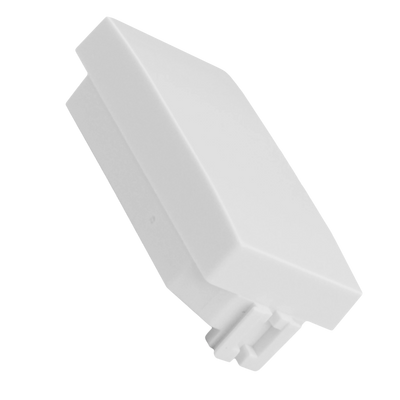 Copriforo Matix Bianco Mapam - Soluzione Elegante per Moduli Elettrici Vuoti | Chiusura a Incastro, Finitura Lucida, Plastica Resistente
