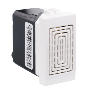 Suoneria Elettrica Matix Bianca 230V per Citofono e Campanello - Incasso, Design Elegante e Resistente, Compatibile Serie Matix Mapam