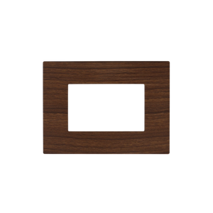 Placca Mapam 3 Posti Ciliegio SL Slim Matix - Finitura Effetto Legno, Tecnopolimero Resistente per Interni