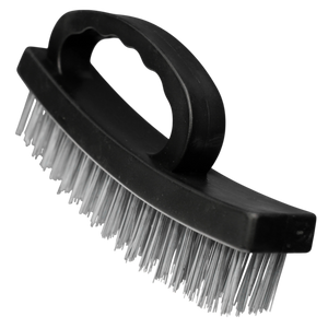 Spazzola Professionale Acciaio Kombo per Rimuovere Ruggine, Vernice e Sporco Ostinato | Manico Ergonomico Antiscivolo