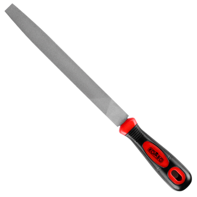 Lima Piatta in Acciaio T8 Kombo Surelock 200mm (8") Ergonomica per Lavori di Finitura su Metallo e Legno, Ideale per Fai da Te e Professionisti