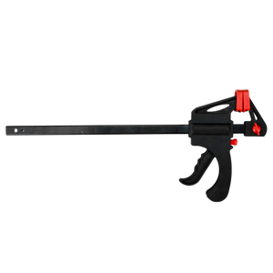 Morsa a Cricchetto Kombo S3 Acciaio/PVC 300mm – Serraggio Rapido Professionale per Falegnameria e Officina