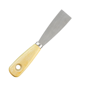 Spatola Professionale Kombo Acciaio Carbonio 0.7mm Manico ABS Antiscivolo - Ideale per Stuccatura, Raschiatura e Finitura Fai da Te