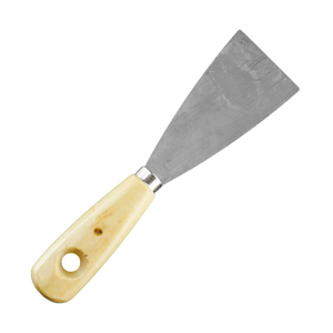 Spatola Professionale Kombo in Acciaio al Carbonio 90x100mm | Lama Rigida per Stuccatura, Raschiatura e Finitura | Manico Ergonomico ABS Antiscivolo per Professionisti e Fai-da-te