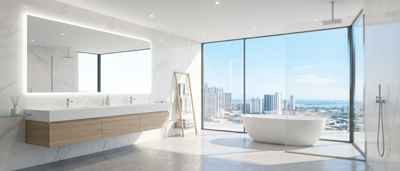 Sicurezza Elettrica e Design: Guida all'illuminazione da Bagno (Standard IP44)
