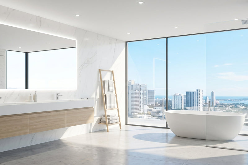 Sicurezza Elettrica e Design: Guida all'illuminazione da Bagno (Standard IP44)