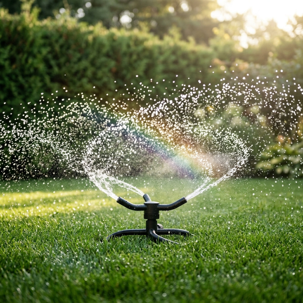 Irrigazione a 360 gradi: Come bagnare i prati estesi