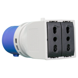 Adattatore Bivalente Marlanvil 2 Prese 10/16A 230V - Sicurezza e Versatilità per Casa e Ufficio