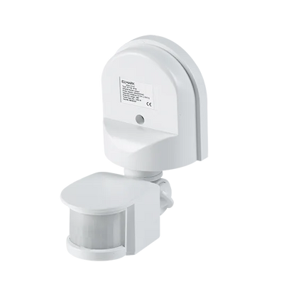 Sensore Movimento 180° IP44 ELMARK 1200W - Bianco