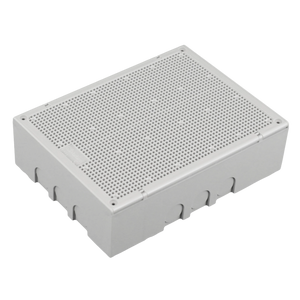 Quadretto Elettrico Nido D'ape Marlanvil IP41 - Contenitore Protezione Cavi e Dispositivi 200x150x60mm Grigio per Interni
