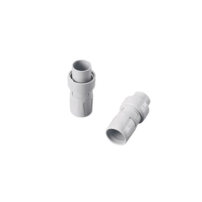 Raccordo Rigido D32 IP67 per Tubo Spirale EK - Grigio