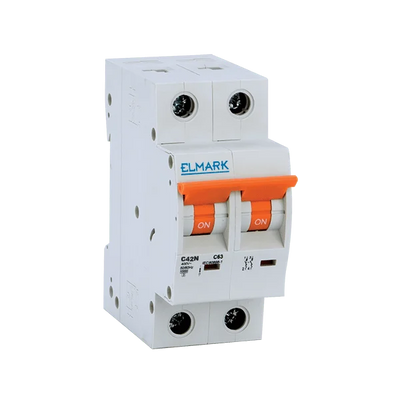Interruttore Magnetotermico EK 2P 25A Curva C 4.5kA