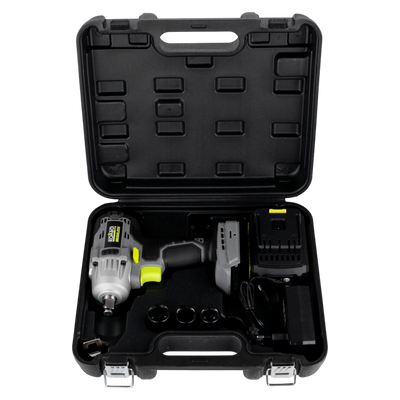 Kit Avvitatore Impulsi Brushless Kombo Pro 20V 350Nm | Batteria 4.0Ah, Caricabatterie e Bussole | Potente per Meccanica e Bulloneria Pesante