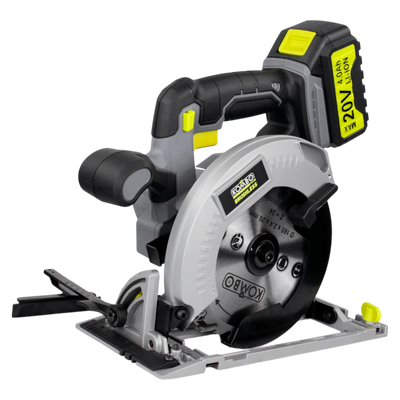 Kit Sega Circolare Brushless Kombo Pro 20V 165mm con Batteria 4.0Ah e Caricabatteria Rapido – Potenza e Precisione per Tagli su Legno