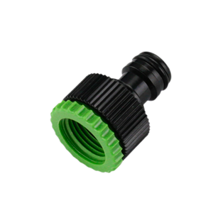 Adattatore Rubinetto 1/2-3/4 Innesto Rapido Universale per Tubo Giardino - Connessione Veloce e Sicura in ABS Elmark