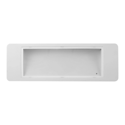 Luce Emergenza LED Elmark 1.5W con Adesivi Frecce/Exit. Sicurezza Blackout, Autonomia 6-8h, IP21 per Interni