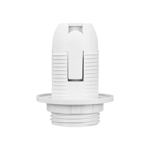 Portalampada E14 Pendente Elmark in Bachelite Bianca - Design Retrò e Moderno per Lampadari e Illuminazione Interni (max 60W)