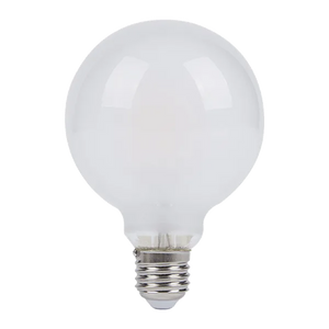 Lampadina LED Filamento G95 E27 3000K Luce Calda 7.2W 806lm - Design Vintage e Risparmio Energetico. Lunga Durata Elmark.