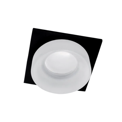 Faretto Incasso Quadrato ELMARK SA-045 12V - Bianco/Nero