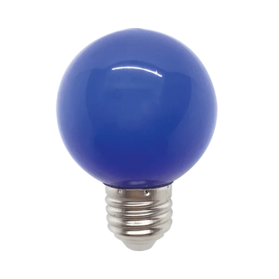 Lampada LED G45 3W E27 Blu Decorativa per Feste ed Eventi - Luce Intensa e Basso Consumo per Catene Luminose e Atmosfere Uniche
