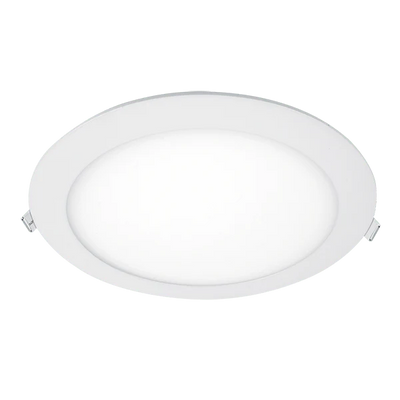 Pannello LED Rotondo Incasso 18W 4000K IP44 - Luce Naturale per Bagno Cucina. Efficienza Energetica e Design Moderno. Garanzia 5 Anni.