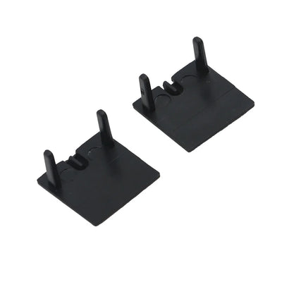 Tappo di Chiusura Nero per Profilo EL-28CR - Set 2 Pezzi EK