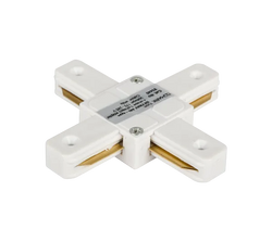 Adattatore a Croce Binario Monofase Skyway Bianco - ELMARK