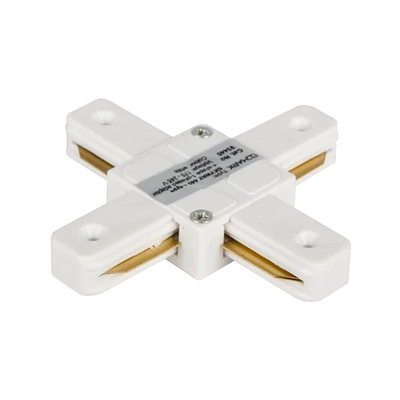 Adattatore a Croce Binario Monofase Skyway Bianco - ELMARK