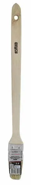 Pennello Piatto Lungo XL Kombo - Setole Naturali Extra Large per Vernici, Smalti, Oli su Grandi Superfici. Stesura Uniforme e Professionale.