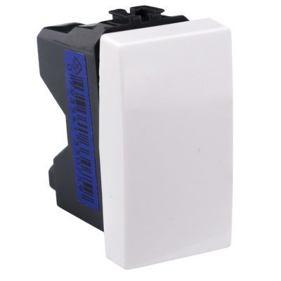 Interruttore Matix Monofase Bianco Mapam - Design Moderno e Installazione Facile per Impianti Elettrici Civili 250V