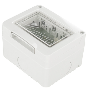 Cassetta Idrobox IP55 Matix 3 Posti per Esterni - Protezione Polvere Acqua - Tecnopolimero Autoestinguente per Ambienti Umidi, Mapam