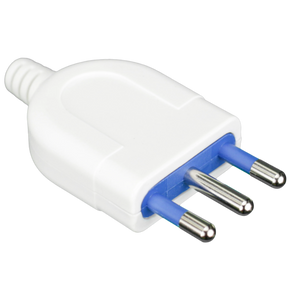 Spina Mobile S17 16A 2P+T Bianca con Guaina Isolante - Sicurezza e Durabilità per Ogni Progetto Elettrico DIY e Professionale