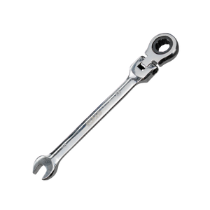 Chiave Combinata a Cricchetto Kombo 10mm - Acciaio CR-V, Reversibile e Orientabile per Officina e Fai da Te