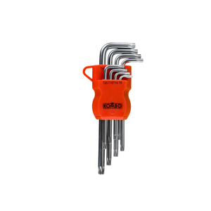 Set Chiavi Esagonali Torx 8 Pezzi Kombo CR-V - Utensili Professionali Alta Qualità per Meccanica, Manutenzione e Fai da Te