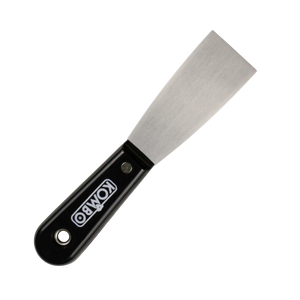 Spatola in Acciaio Kombo con Manico in Legno – Lama 30mm per Finitura, Raschiatura e Fai da Te Professionale e Artigianale