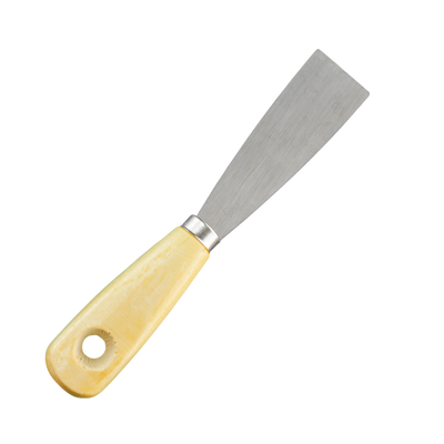 Spatola Professionale Kombo Acciaio Carbonio 0.7mm Manico ABS Antiscivolo - Ideale per Stuccatura, Raschiatura e Finitura Fai da Te